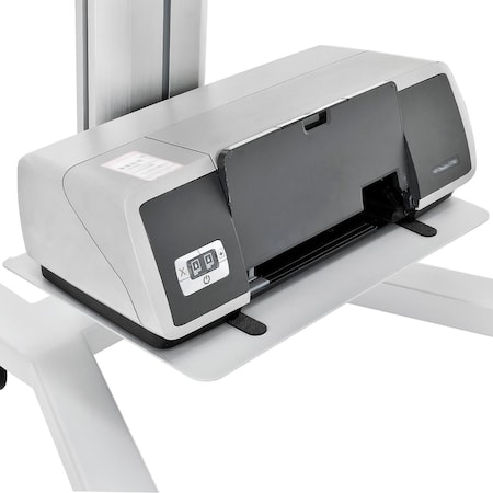 Printer Shelf For  Mobile Height Adjustable Laptop Workstations
